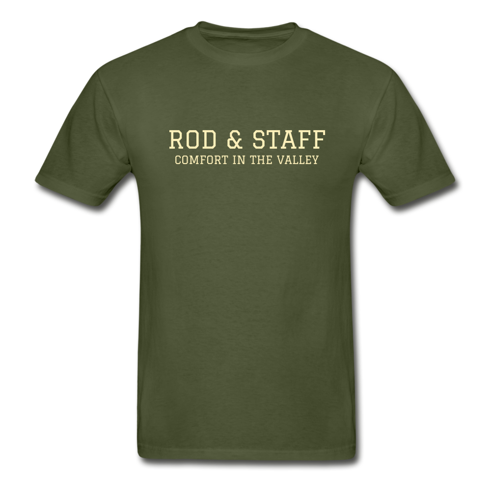 Rod & Staff Tee - military green