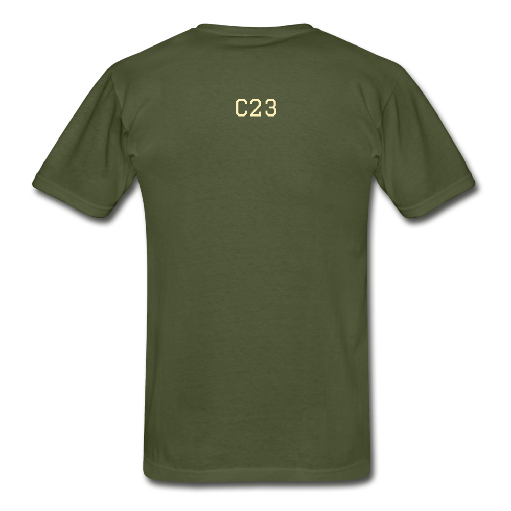 Rod & Staff Tee - military green