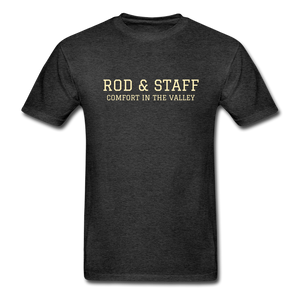 Rod & Staff Tee - charcoal gray