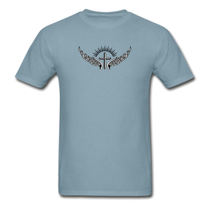 The Cross was Enough Tee - stonewash blue