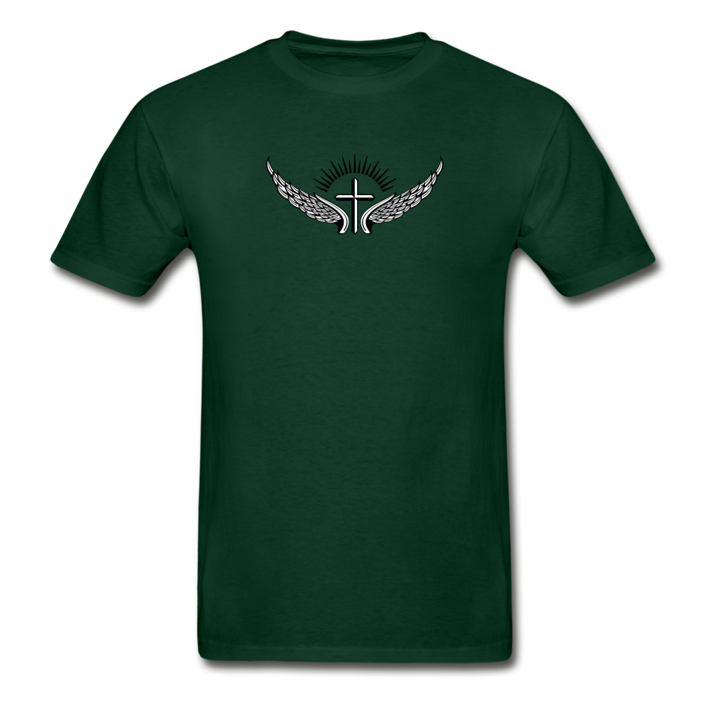 The Cross was Enough Tee - forest green