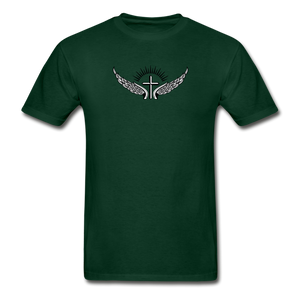 The Cross was Enough Tee - forest green