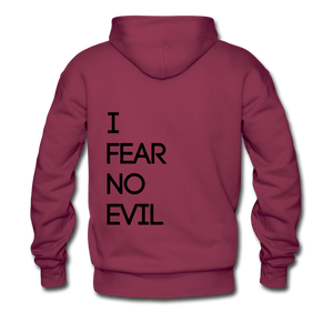 C23 No Fear Hoodie - burgundy