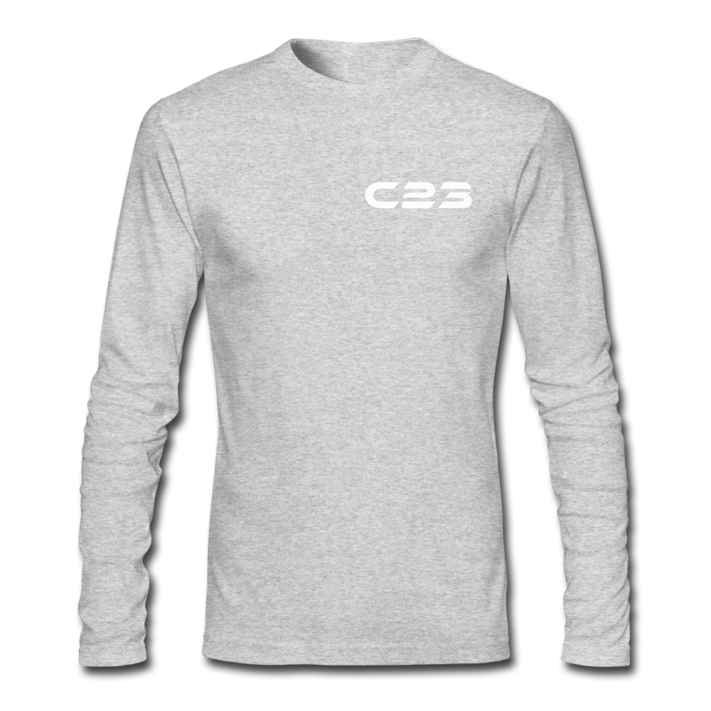 Men's C23 Racing Long Sleeve - heather gray