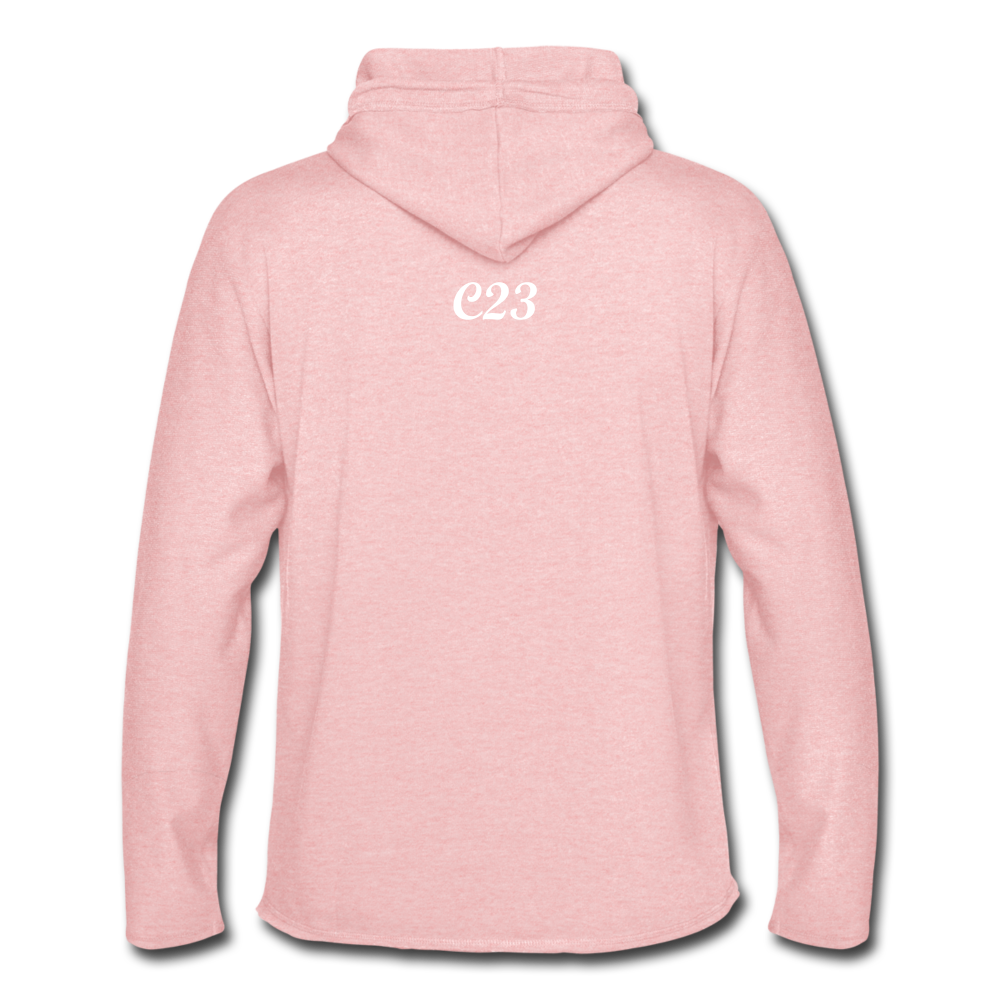 Women's Beloved Lightweight Hoodie - cream heather pink