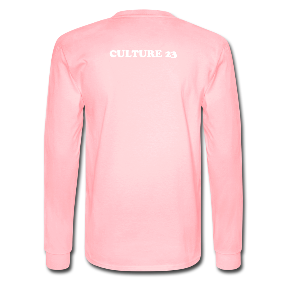 Prayer is Powerful Long Sleeve Tee - pink