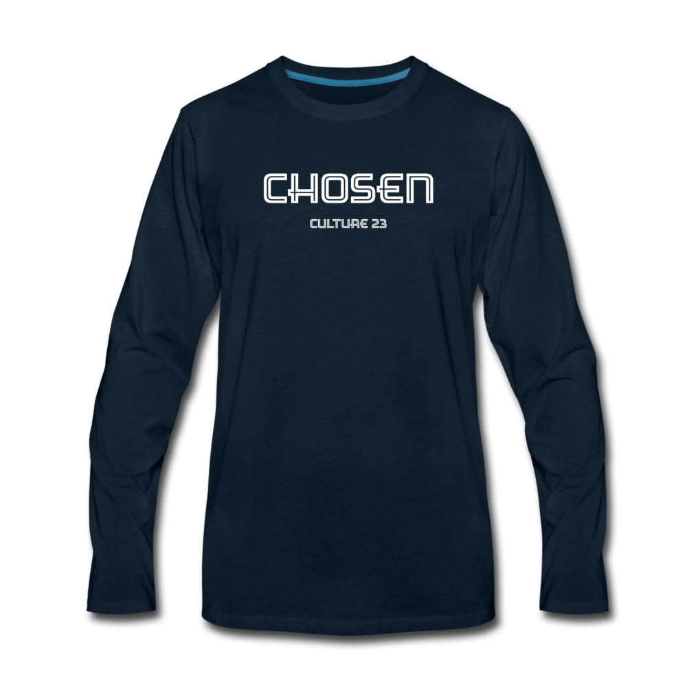 Chosen Long Sleeve Tee - deep navy