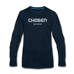 Chosen Long Sleeve Tee - deep navy