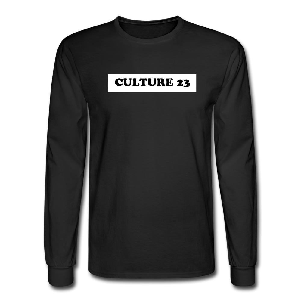 C23 Boxed Long Sleeve Tee - black