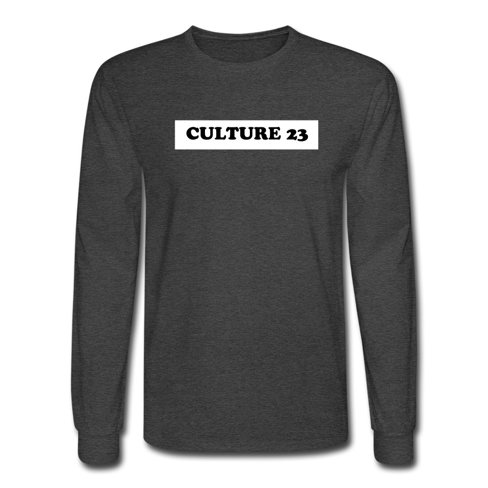 C23 Boxed Long Sleeve Tee - heather black