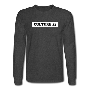 C23 Boxed Long Sleeve Tee - heather black