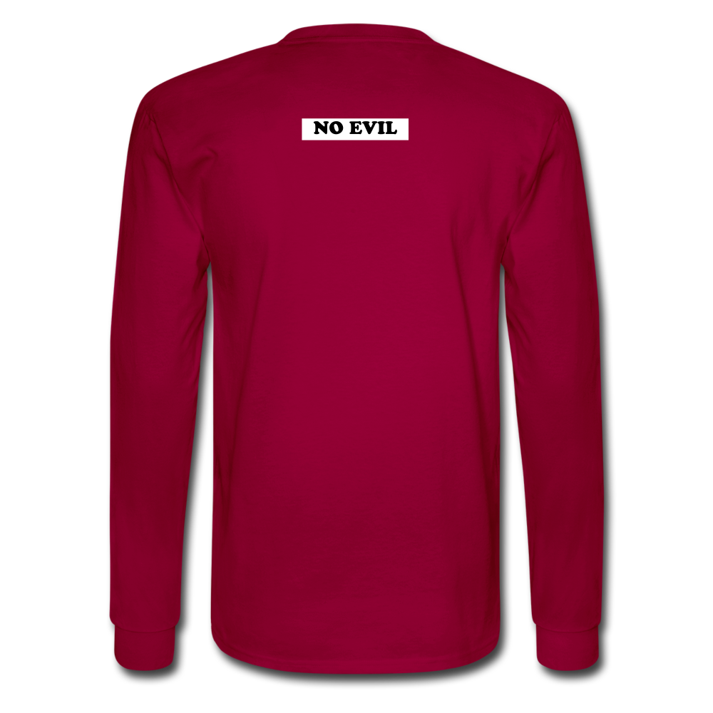 C23 Boxed Long Sleeve Tee - dark red