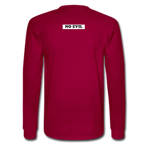 C23 Boxed Long Sleeve Tee - dark red