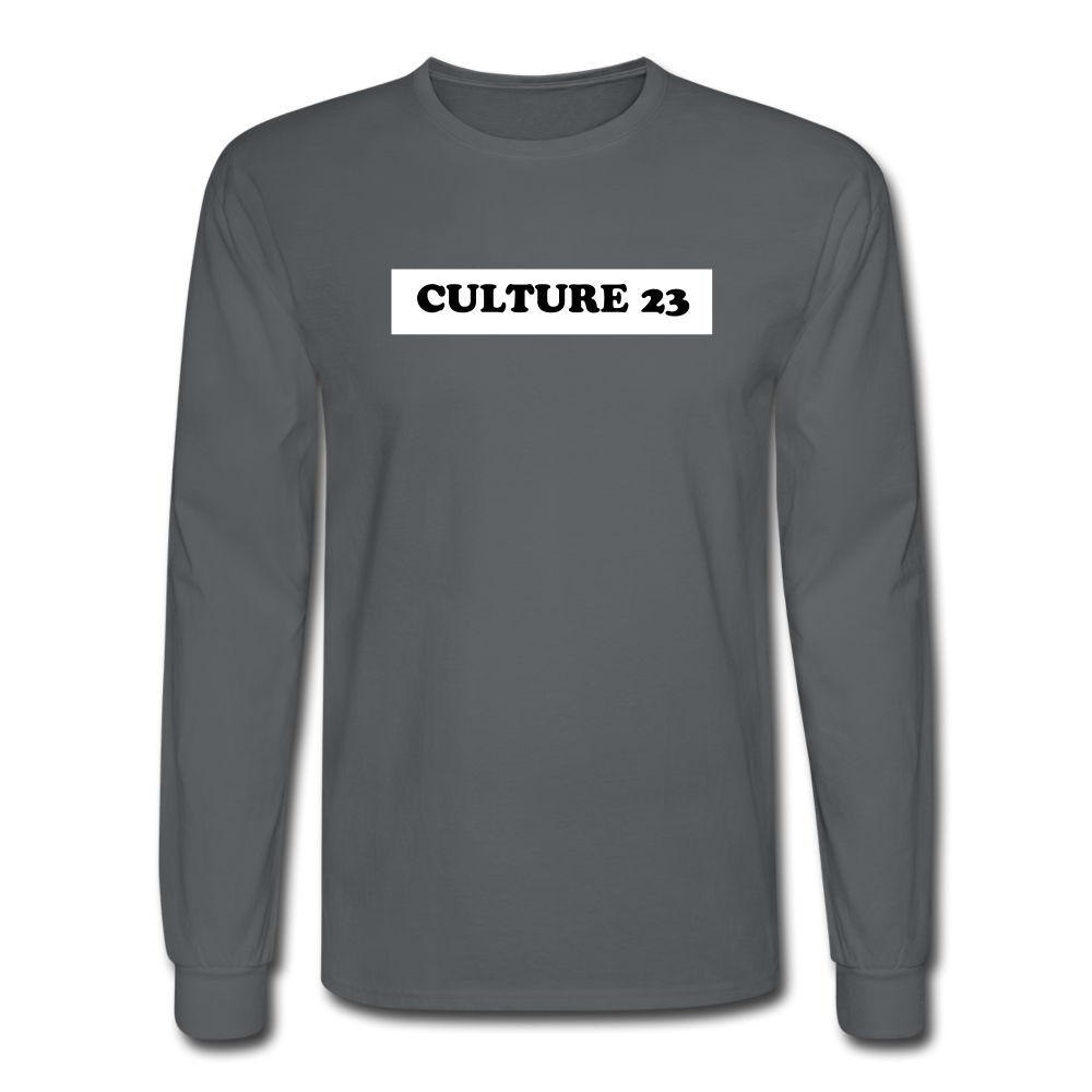 C23 Boxed Long Sleeve Tee - charcoal