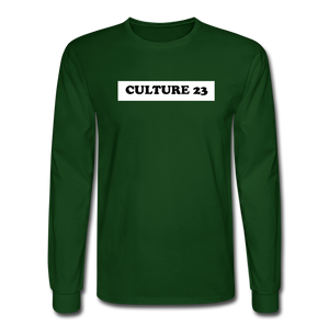 C23 Boxed Long Sleeve Tee - forest green