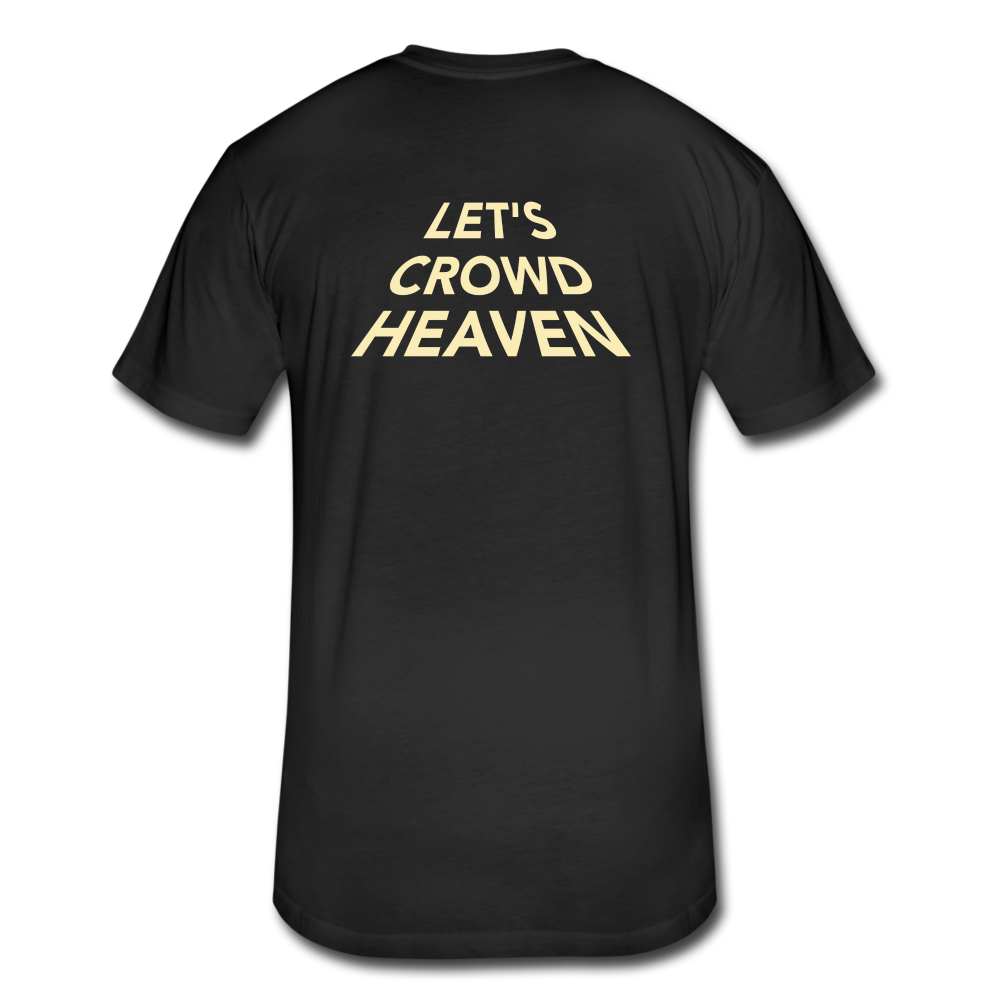 Let's Crowd Heaven Tee - black