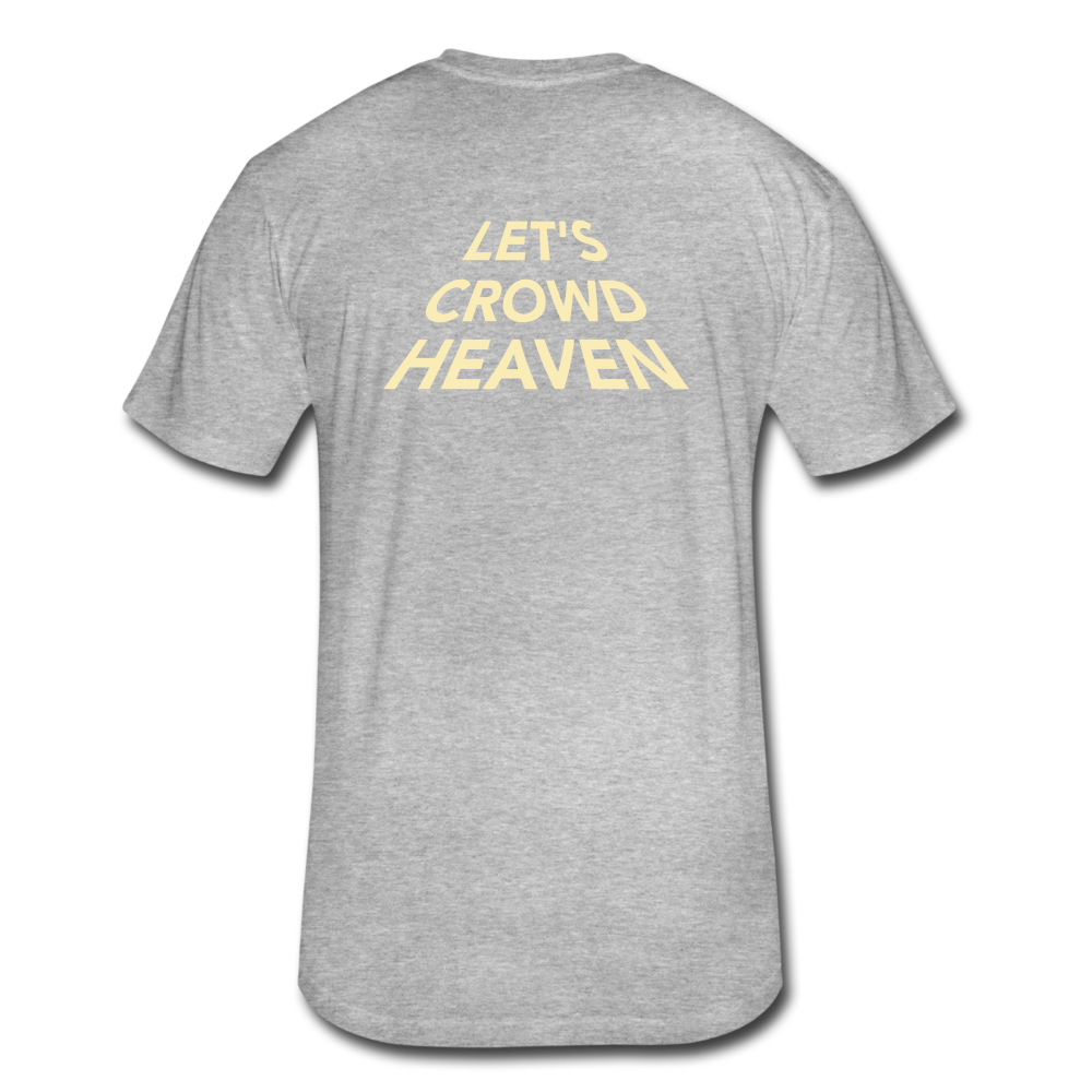 Let's Crowd Heaven Tee - heather gray