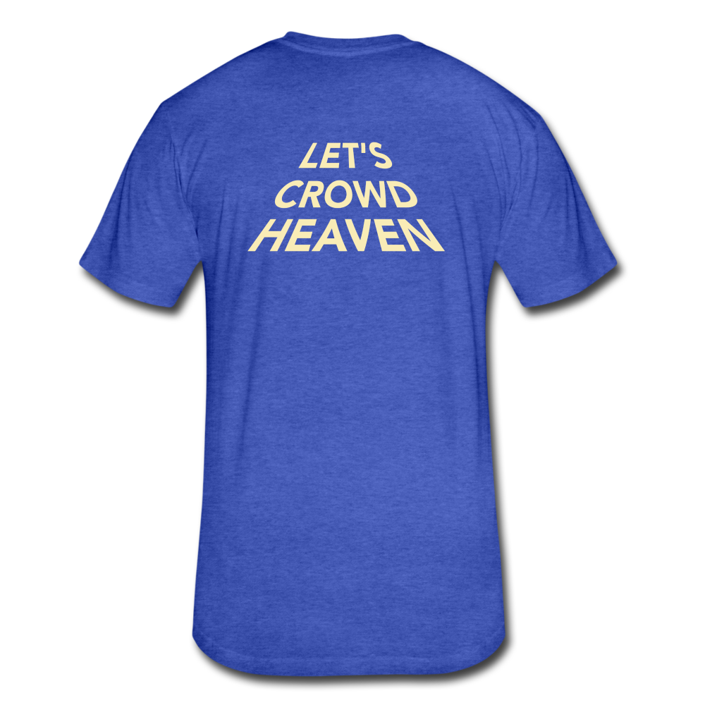 Let's Crowd Heaven Tee - heather royal