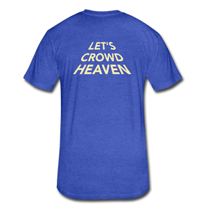 Let's Crowd Heaven Tee - heather royal